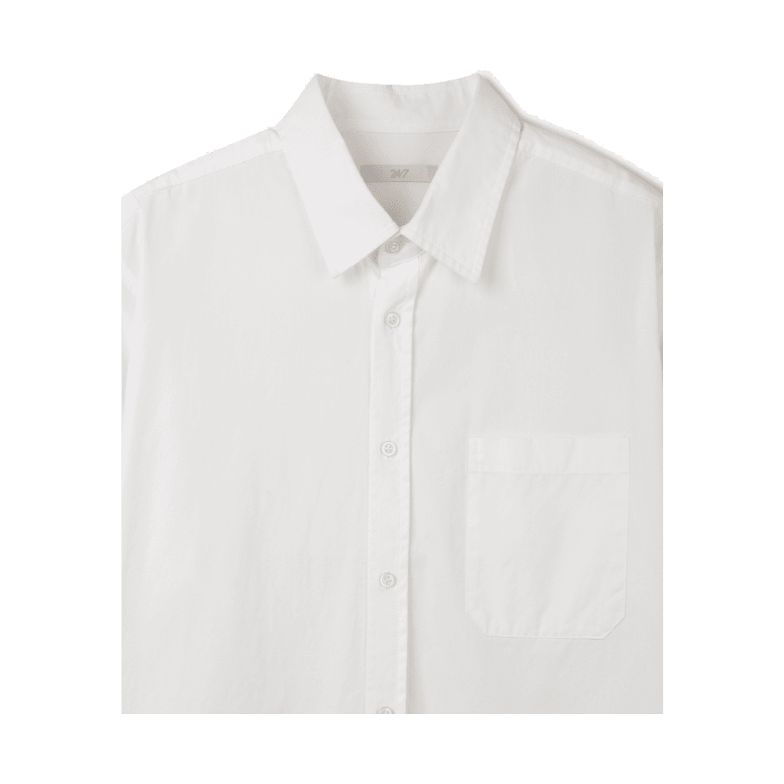 24/7 시리즈 다이드 워싱 컴포트 셔츠 화이트(24/7 series Dyed Washing Comfort Shirts White) - 3