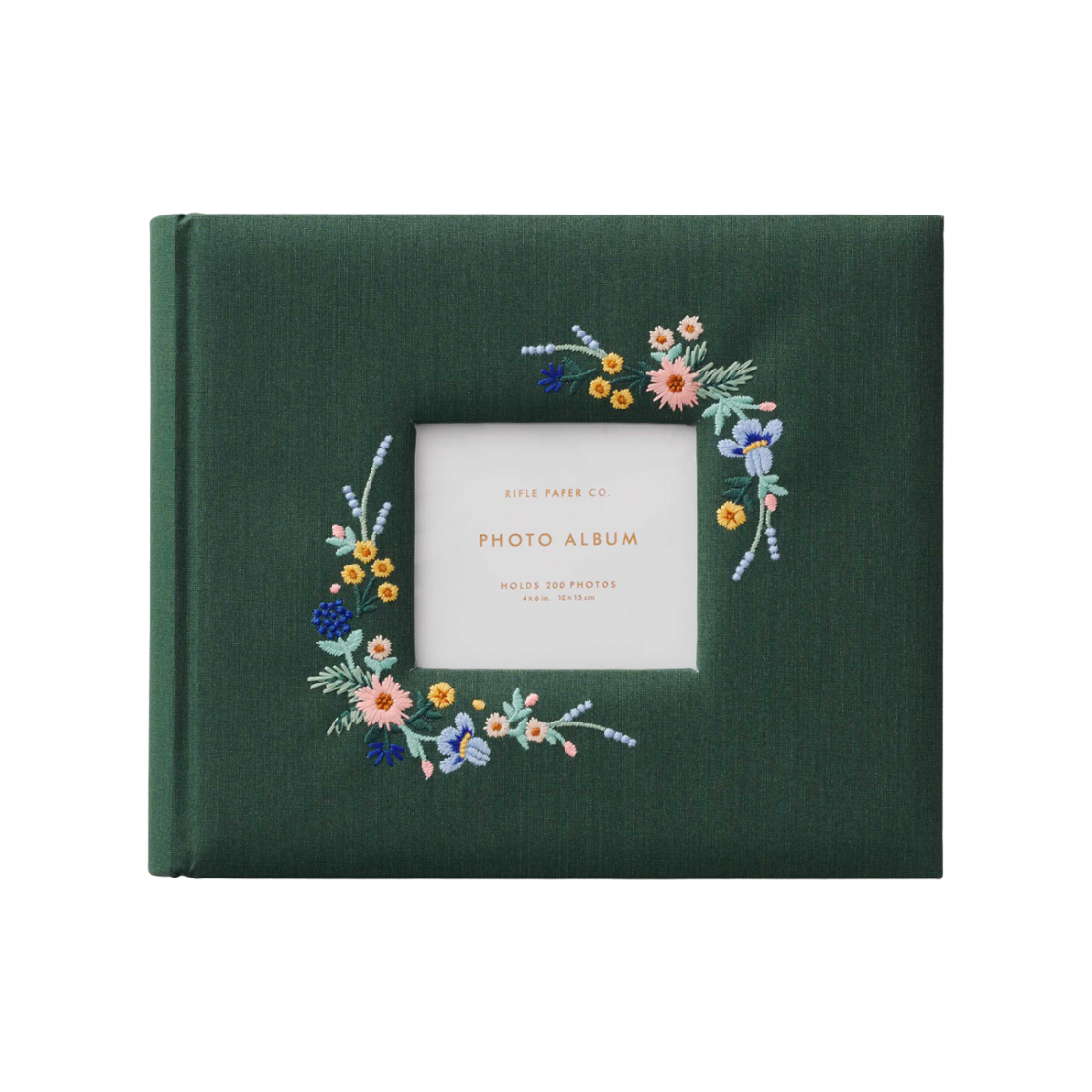 JPA001 RIFLE PAPER CO. Wildwood Embroidered Photo Album