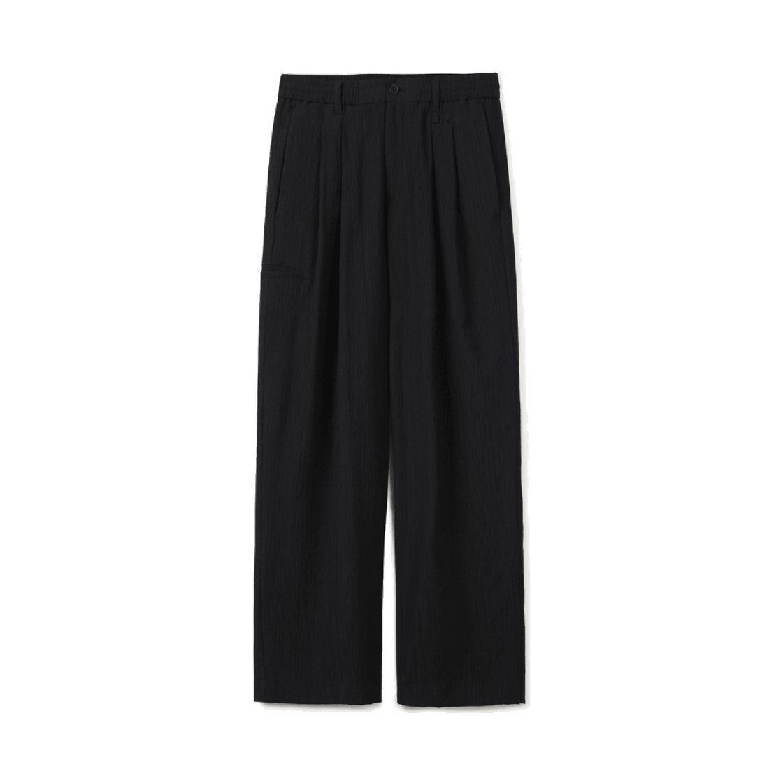 24/7 시리즈 크리즈 와이드 워크 팬츠 블랙(24/7 series Crease Wide Work Pants Black) - 1