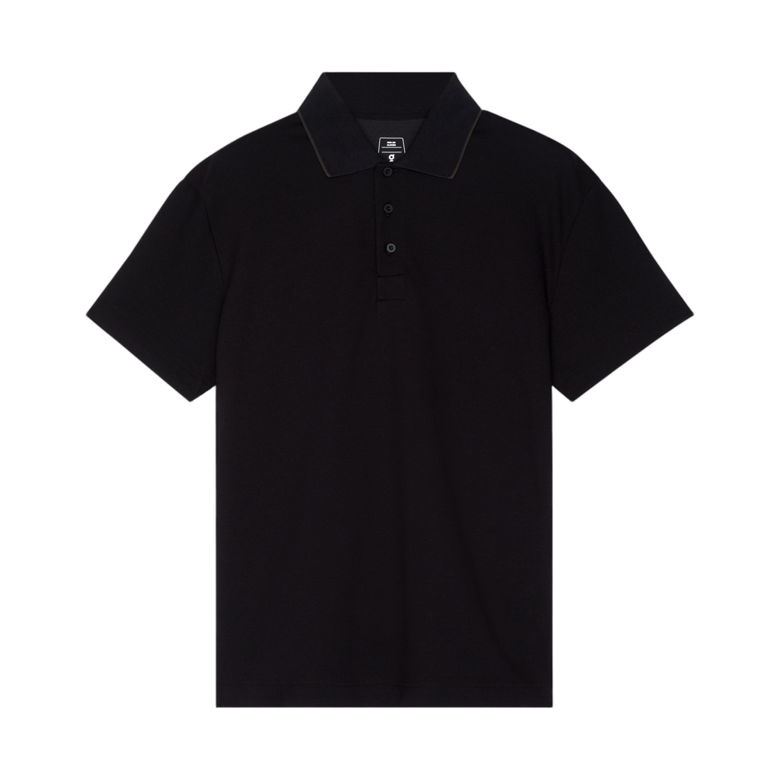 1MF30390106 On Running Courtside Polo Black Eclipse