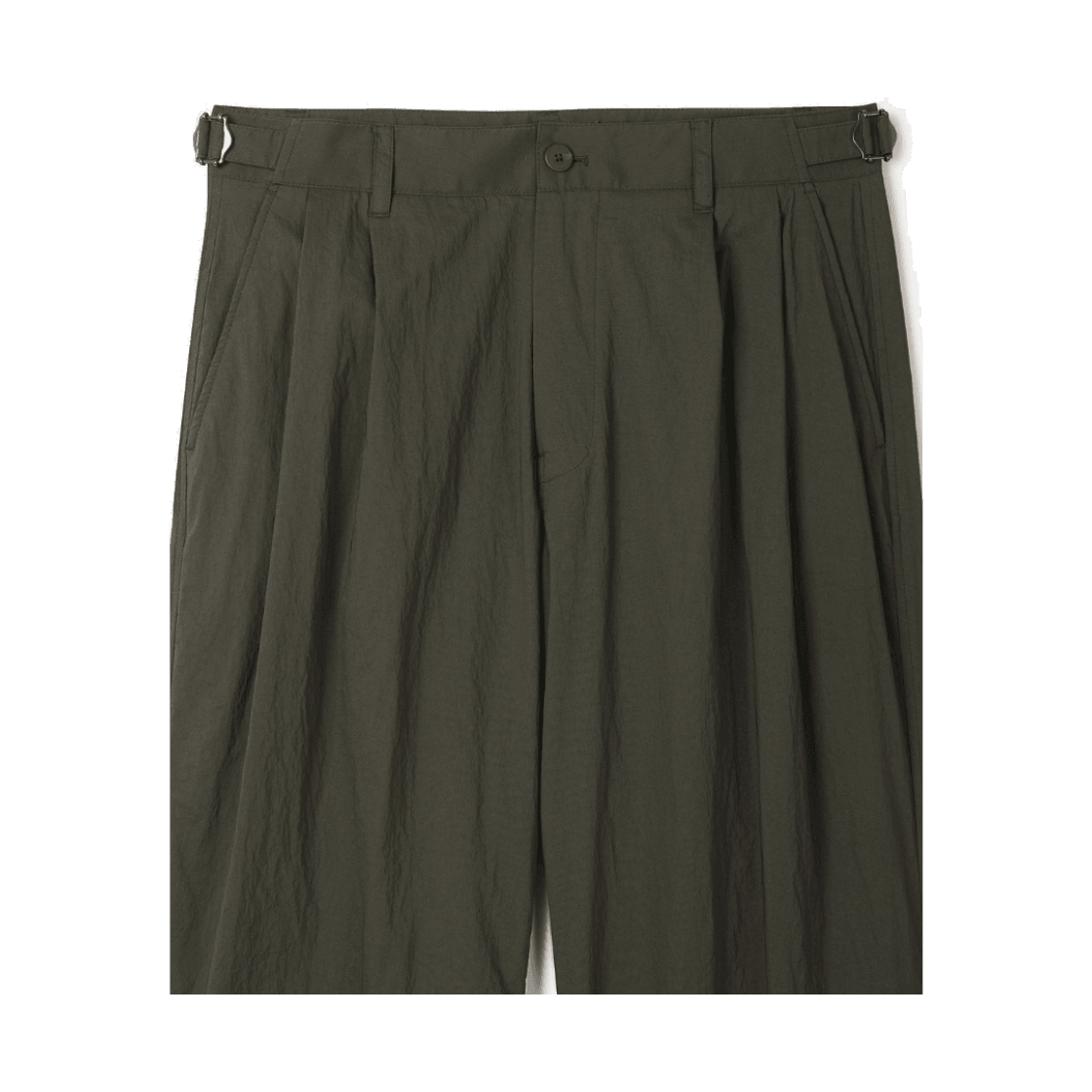 24/7 시리즈 다이드 워싱 셋업 팬츠 카키(24/7 series Dyed Washing Set-Up Pants Khaki) - 3