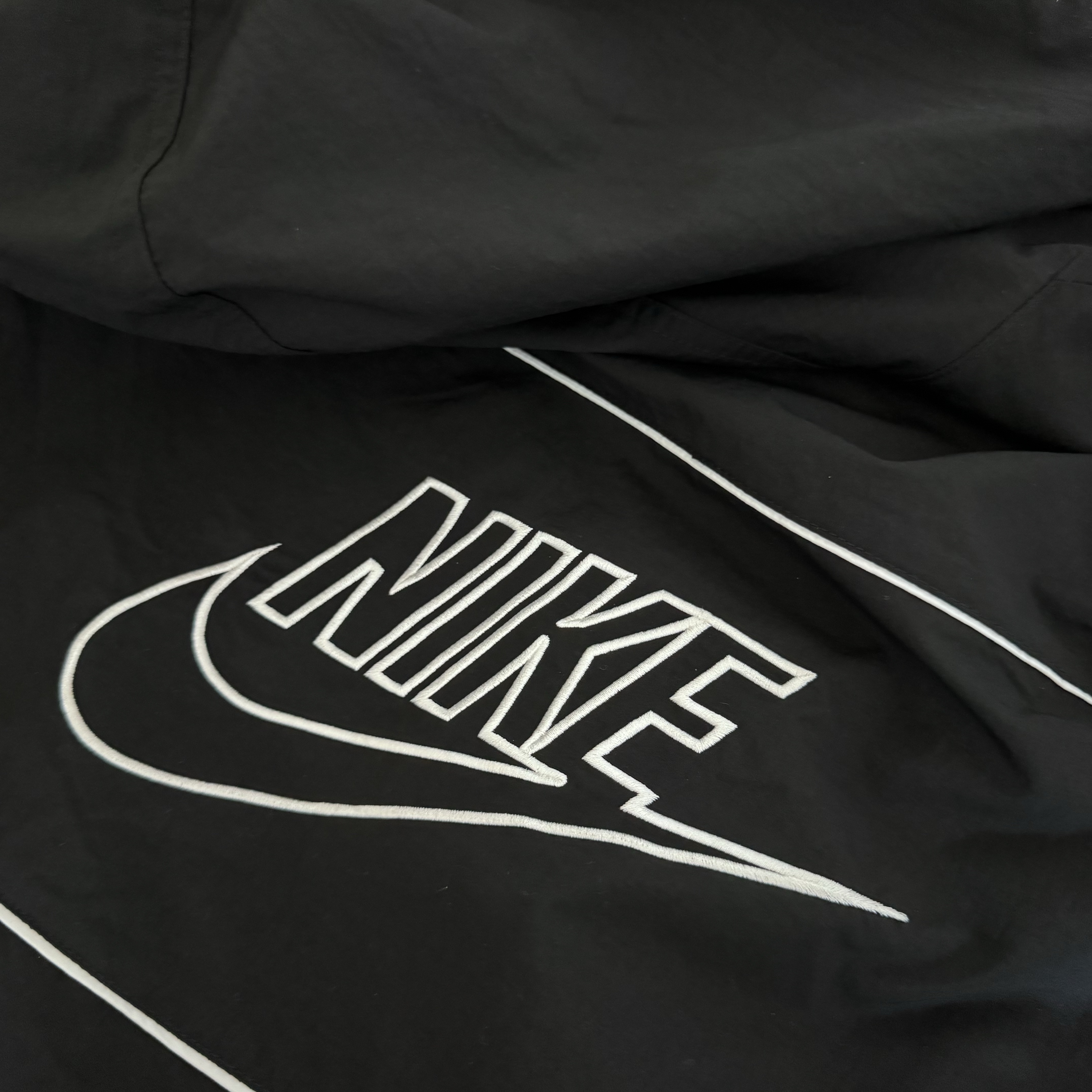 Nike Club Hooded Jacket Black White - Asia 착용 스타일