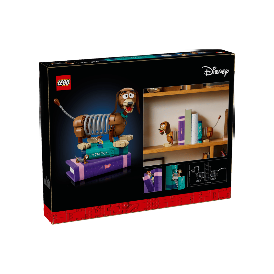 레고 디즈니 토이 스토리 슬링키 북엔드(Lego Disney Toy Story Slinky Dog Bookends) - 2
