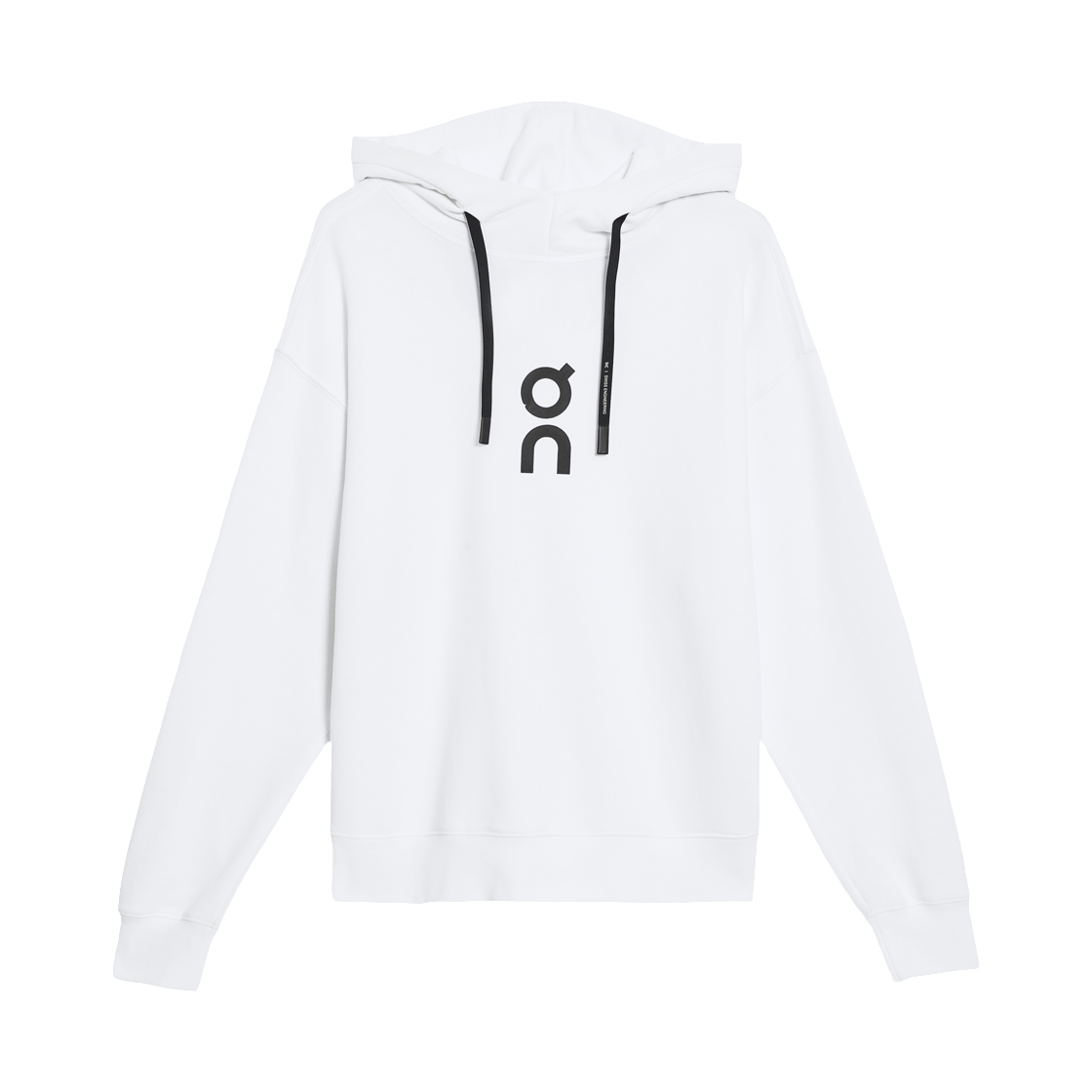 1WE10040069 (W) On Running Club Hoodie White