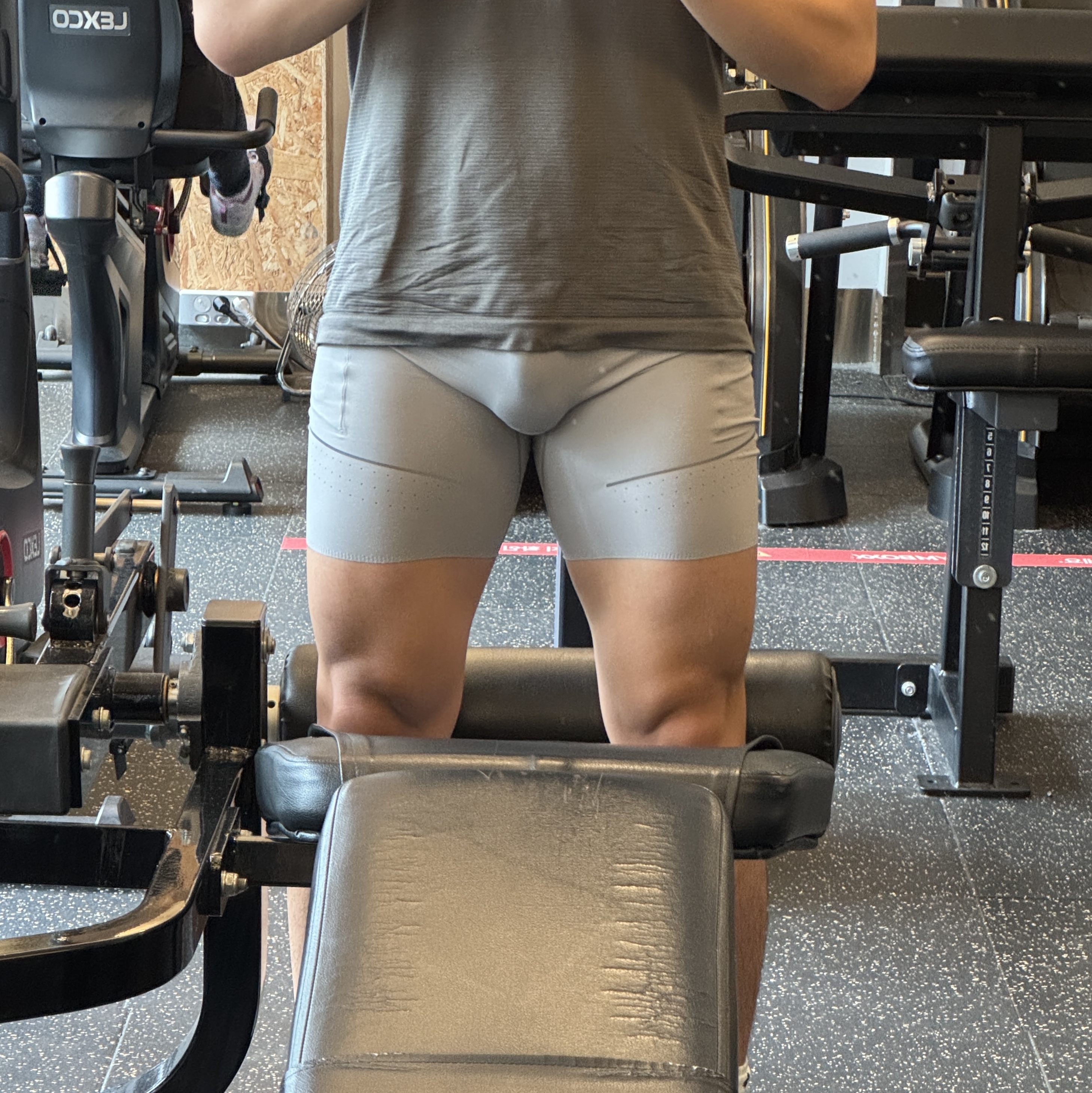 Lululemon Fast and Free Half 8 Inch Tight Silver Drop 착용 스타일