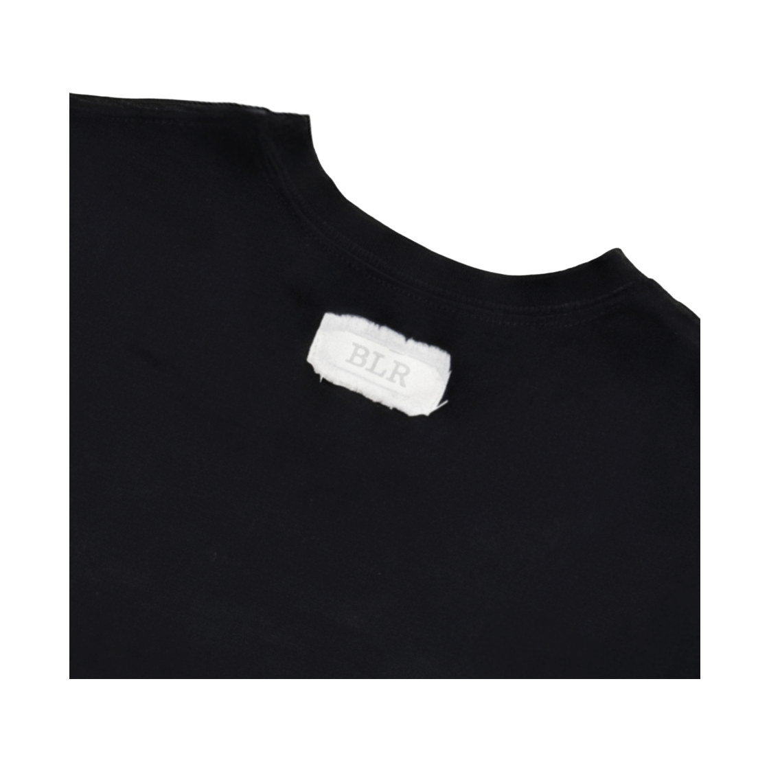 [KREAM 단독] 비엘알 로고 엠브로이더리 티셔츠 블랙([KREAM 단독] BLR Logo Embroidery T-Shirt Black) - 4