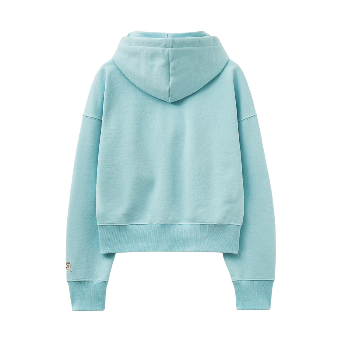 세터 우먼 아페로 포켓 크롭 후드 티셔츠 블루(SATUR W Apero Pocket Crop Hoodie - Blue) - 2