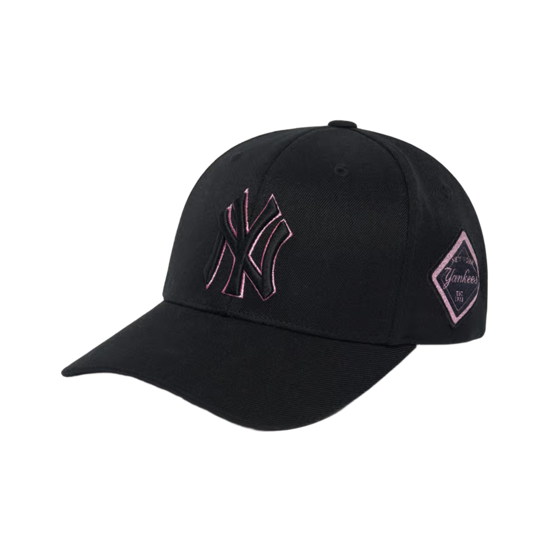 MLB 다이아몬드 스트럭쳐 볼캡 뉴욕양키스 블랙(MLB Diamond Structure Ball Cap New York Yankees Black)