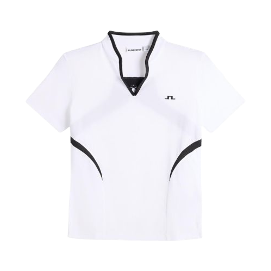 (W) 제이린드버그 케이티 골프 폴로 셔츠 화이트((W) J.Lindeberg Katie Golf Polo Shirt White)