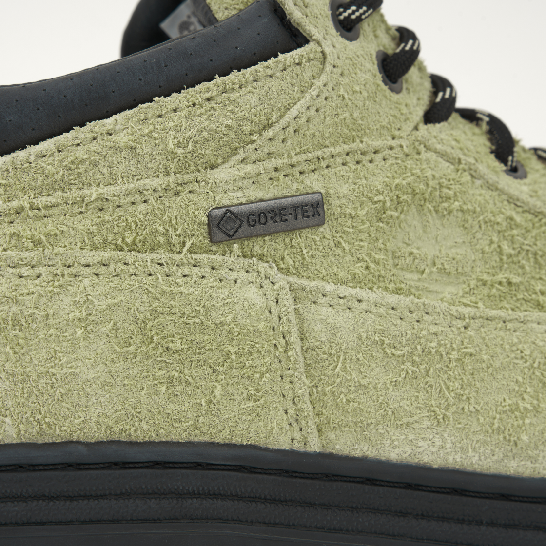 팀버랜드 헤리티지 고어텍스 목 토 미드 부츠 라이트 그린 스웨이드 - 와이드(Timberland Heritage Gore-Tex Moc Toe Mid Boots Light Green Suede - Wide) - 8