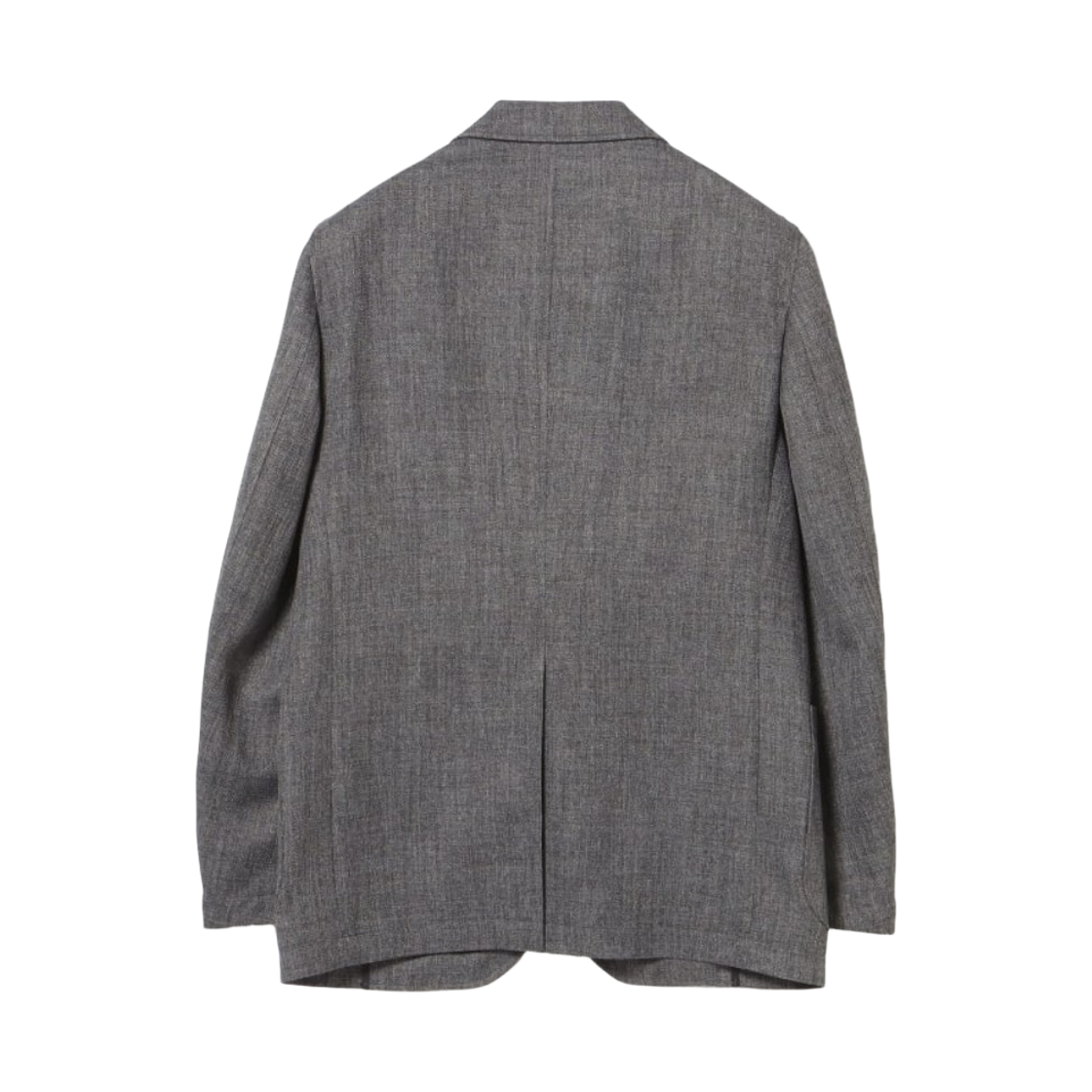 빔즈 하트 블렌디드 트위드 투버튼 코트 그레이(Beams Heart Blended Tweed 2-Button Coat Grey) - 2