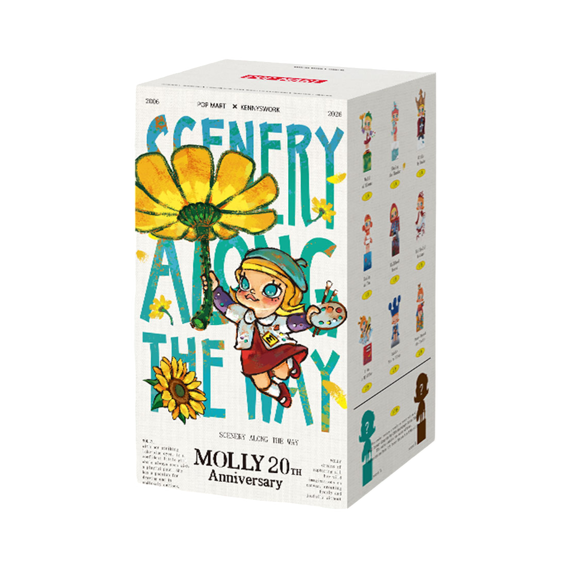 팝마트 몰리 20주년 여정 속 순간 시리즈 피규어 미개봉 랜덤박스 (1개입)(Pop Mart Molly Scenery Along The Way 20th Anniversary Series Figures Sealed Case (1 Blind Box)) - 1