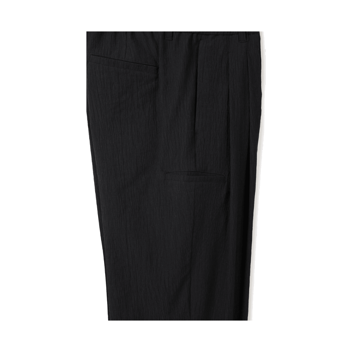 24/7 시리즈 크리즈 와이드 워크 팬츠 블랙(24/7 series Crease Wide Work Pants Black) - 5