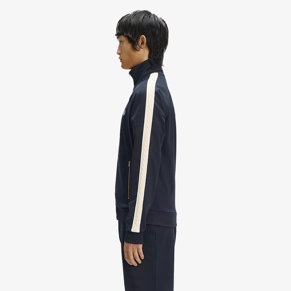 프레드페리 케이블 테잎 트랙 재킷 네이비(Fred Perry Fred Perry Cable Taped Track Jacket Navy) - 2