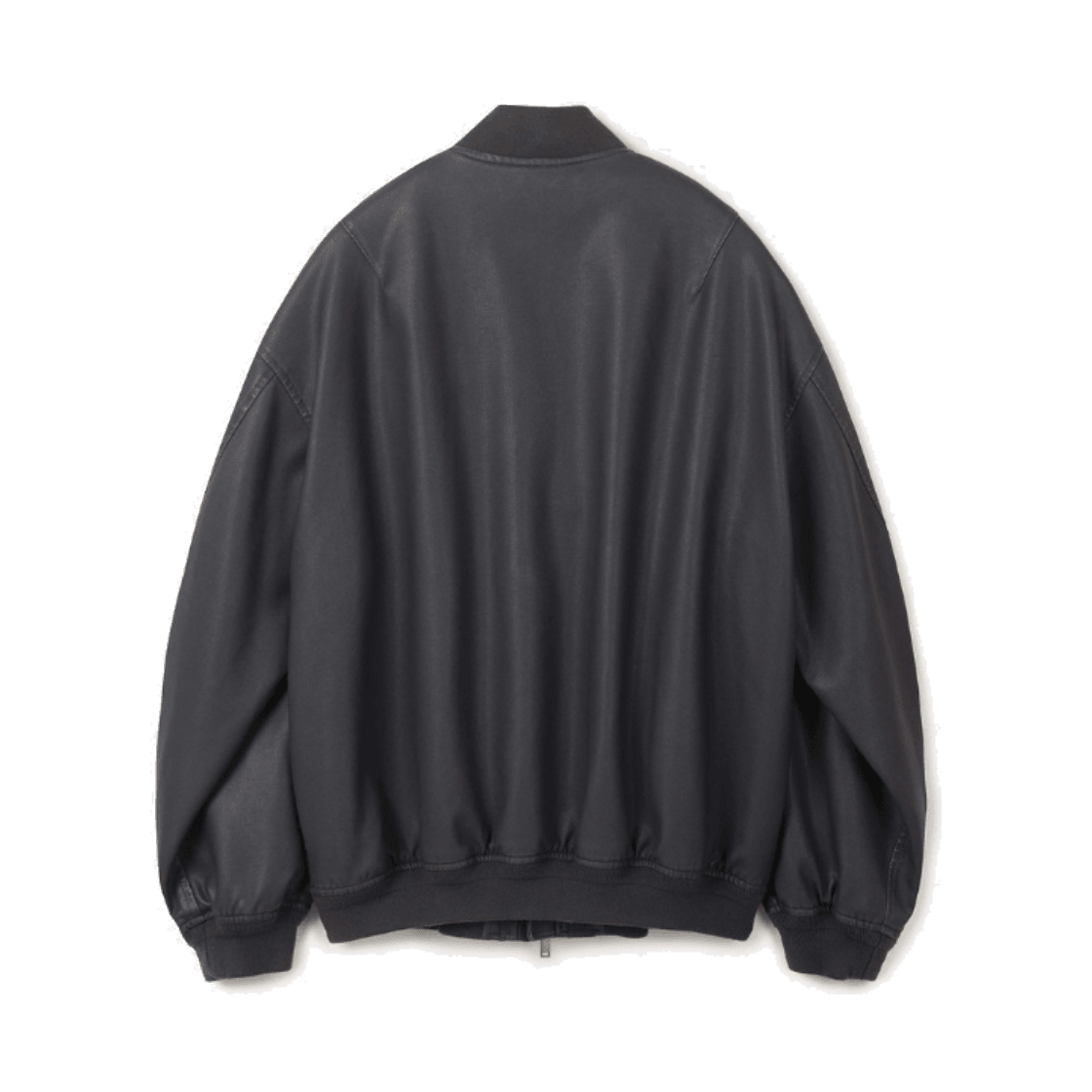 24/7 시리즈 레더 Ma-1 자켓 차콜(24/7 series Leather Ma-1 Jacket Charcoal) - 2