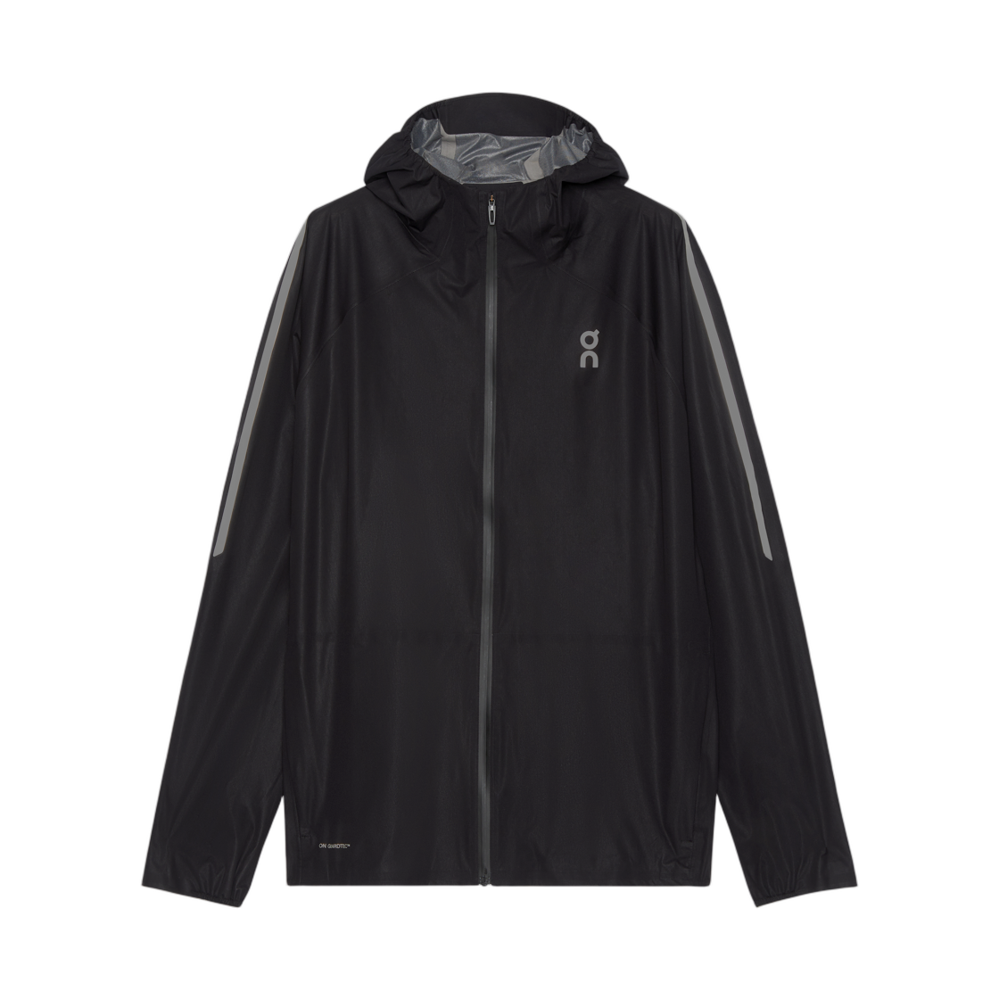 1MF30770553 On Running Performance Jacket Waterproof Black