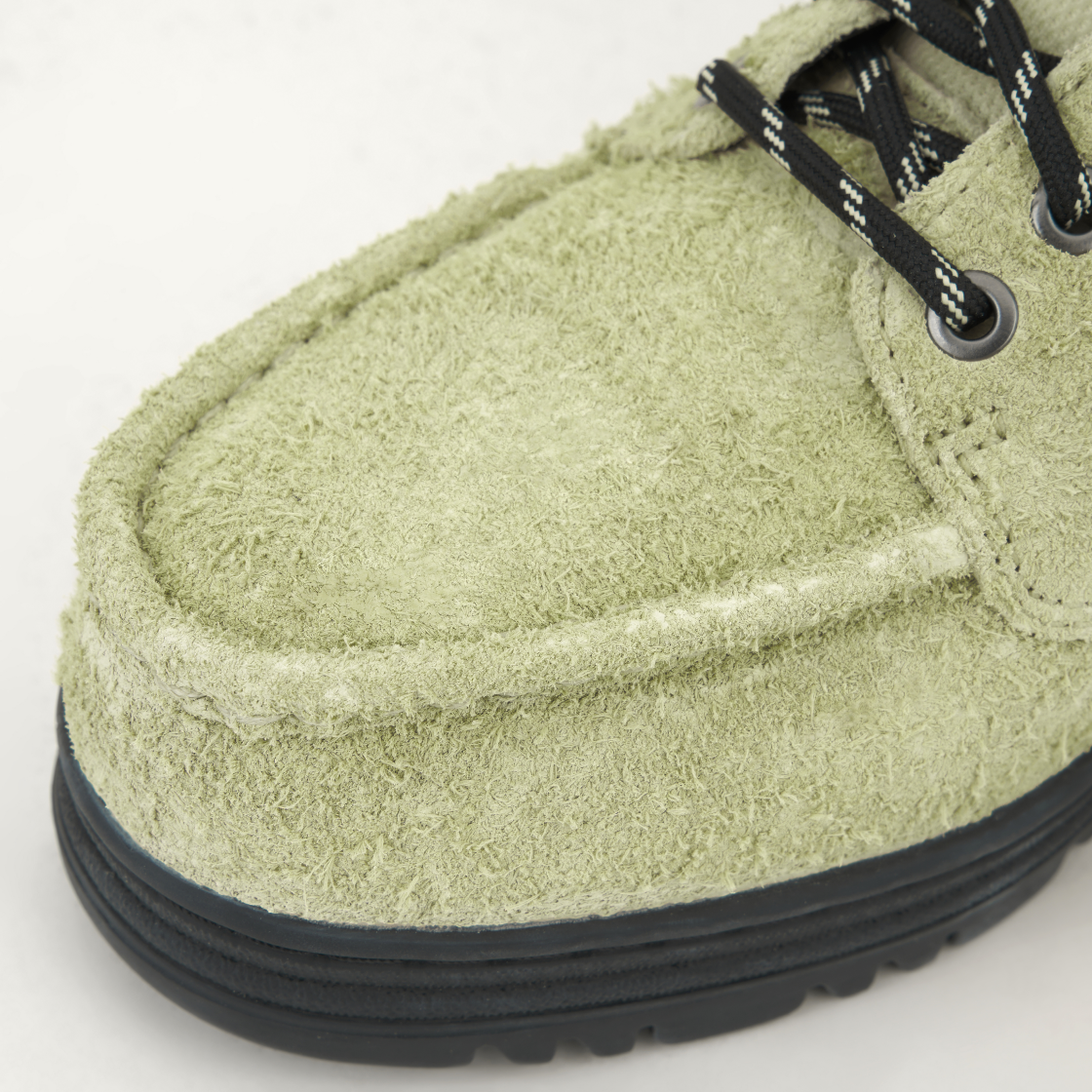 팀버랜드 헤리티지 고어텍스 목 토 미드 부츠 라이트 그린 스웨이드 - 와이드(Timberland Heritage Gore-Tex Moc Toe Mid Boots Light Green Suede - Wide) - 7