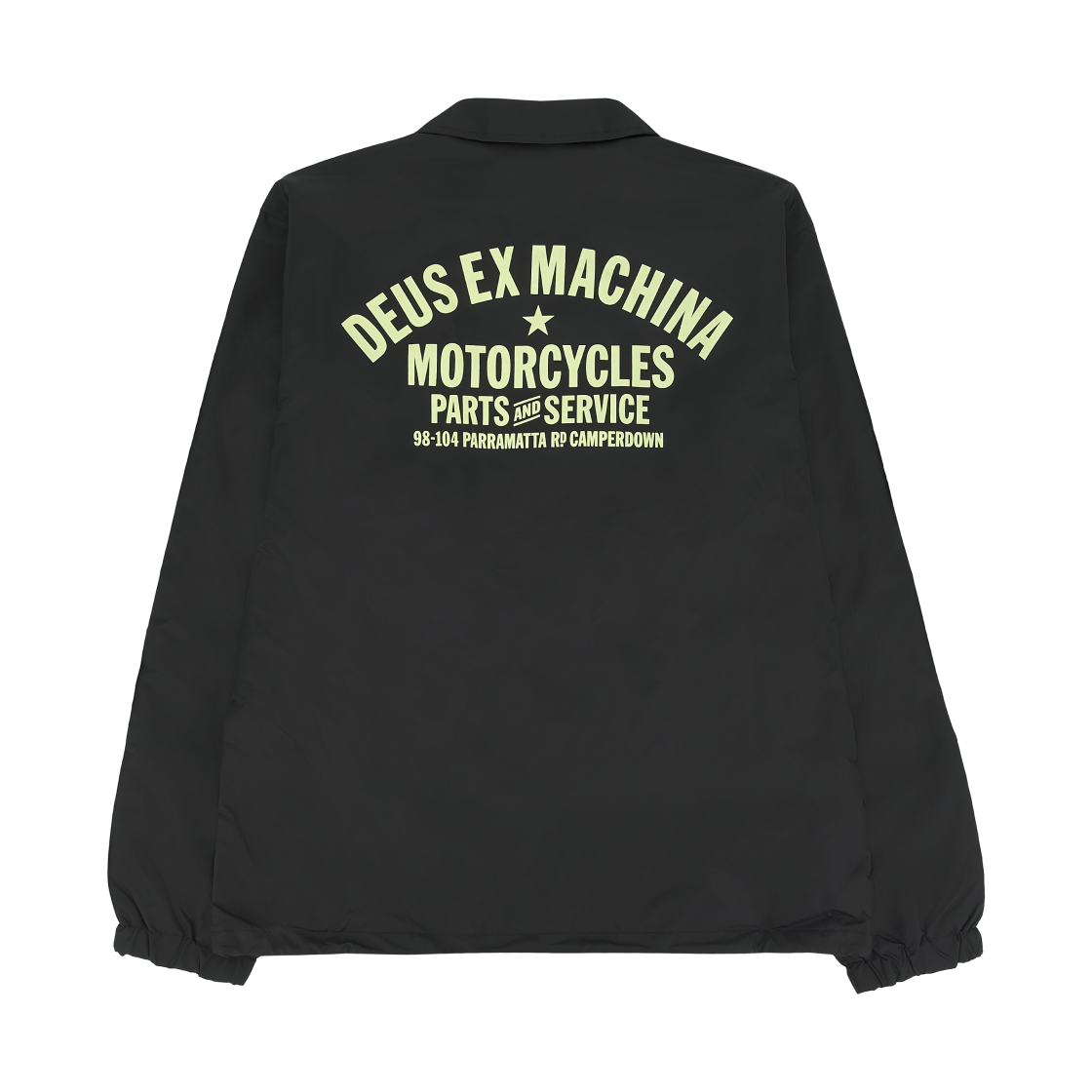 데우스 엑스 마키나 캠퍼다운 코치 자켓 블랙(Deus Ex Machina Camperdown Coach Jacket Black) - 2