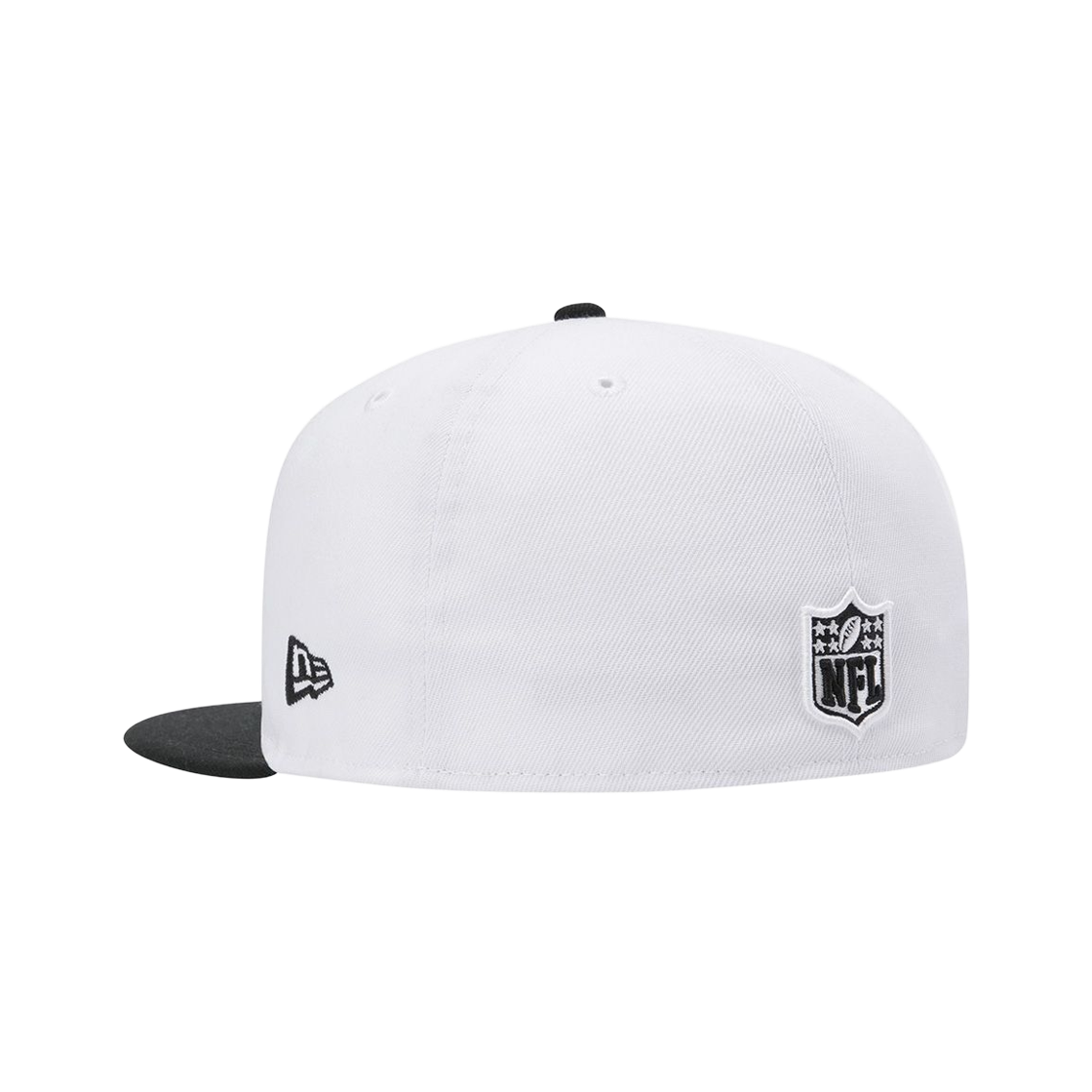 뉴에라 NFL 라스베이거스 레이더스 베이직 59피프티 피티드 캡 올틱 화이트 블랙(New Era NFL Las Vegas Raiders Basic 59Fifty Fitted Cap Alltic White Black) - 2