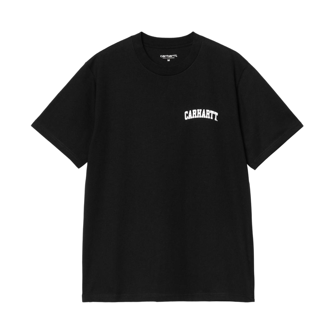 I036110-0D2-XX Carhartt WIP S/S University Script T-Shirt Black