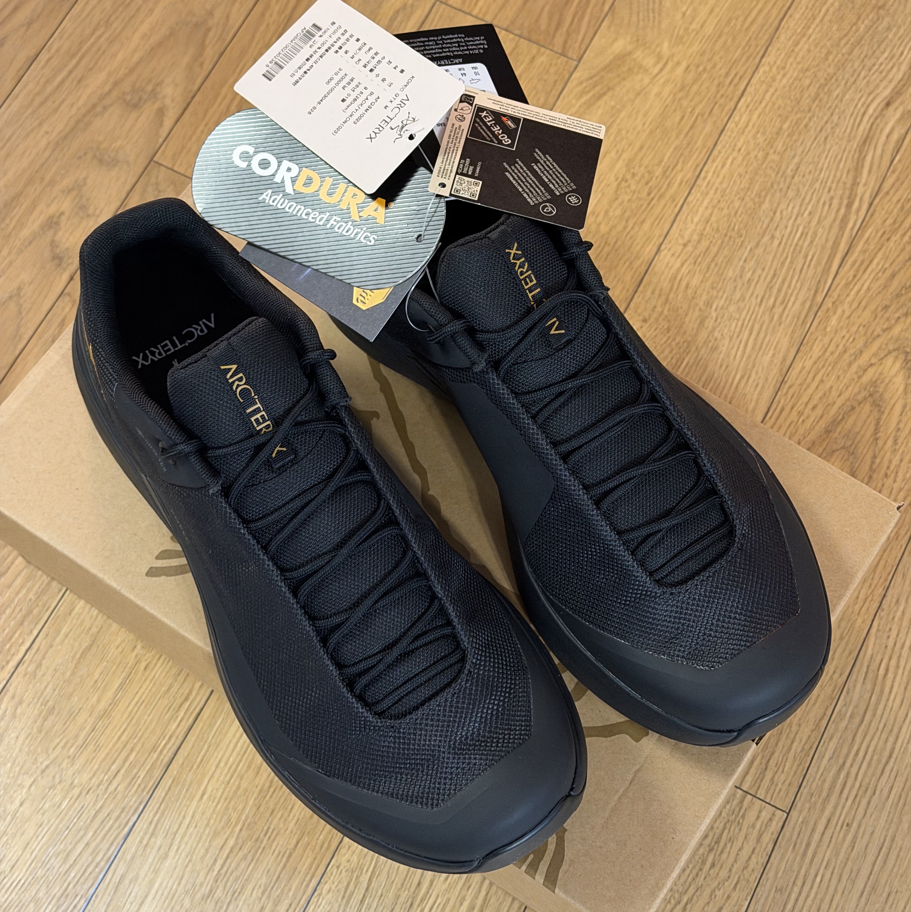Arc'teryx Kopec GTX Black 착용 스타일