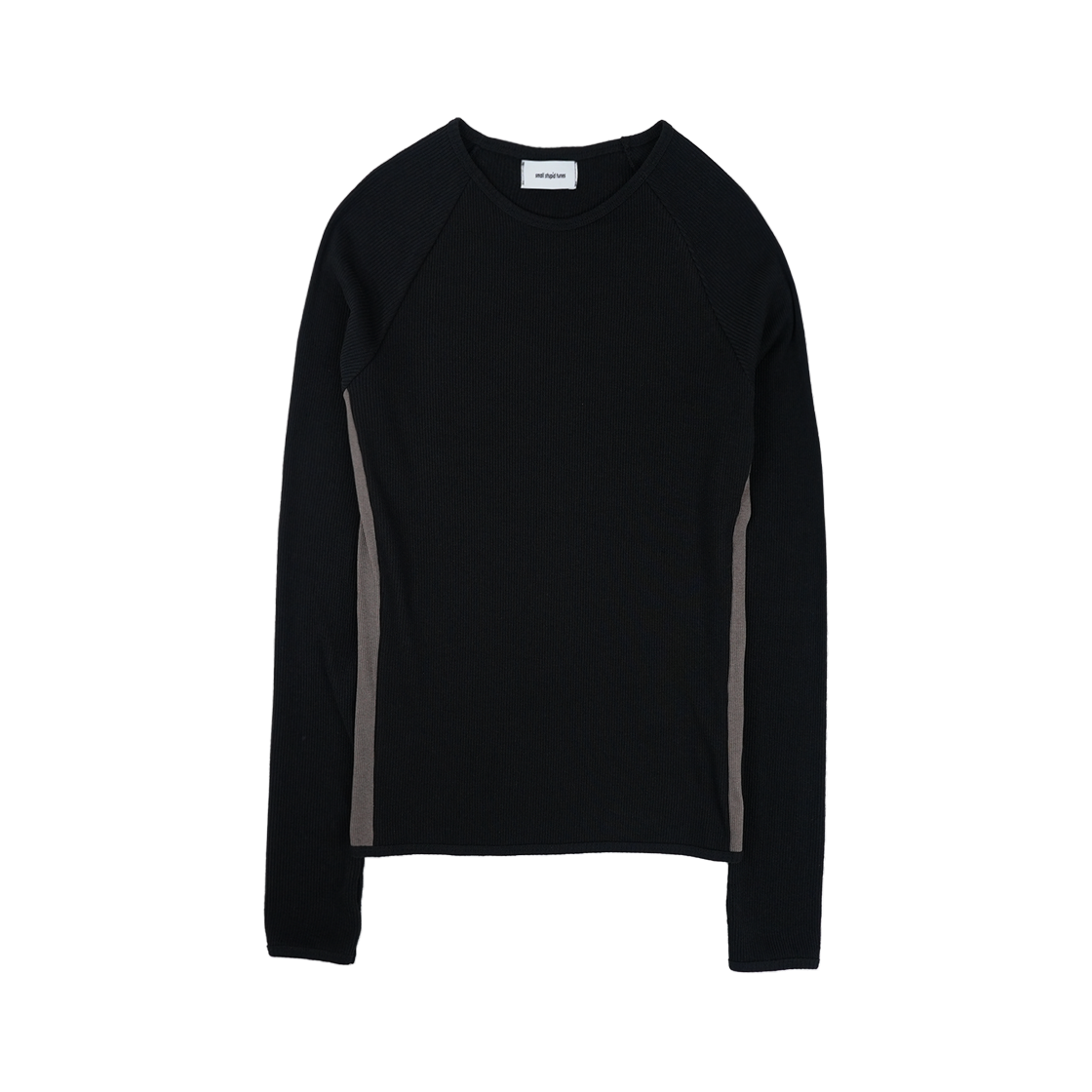 스몰스튜핏튠즈 타이트 롱슬리브 블랙(smallstupidtunes Tight Long Sleeve Black)