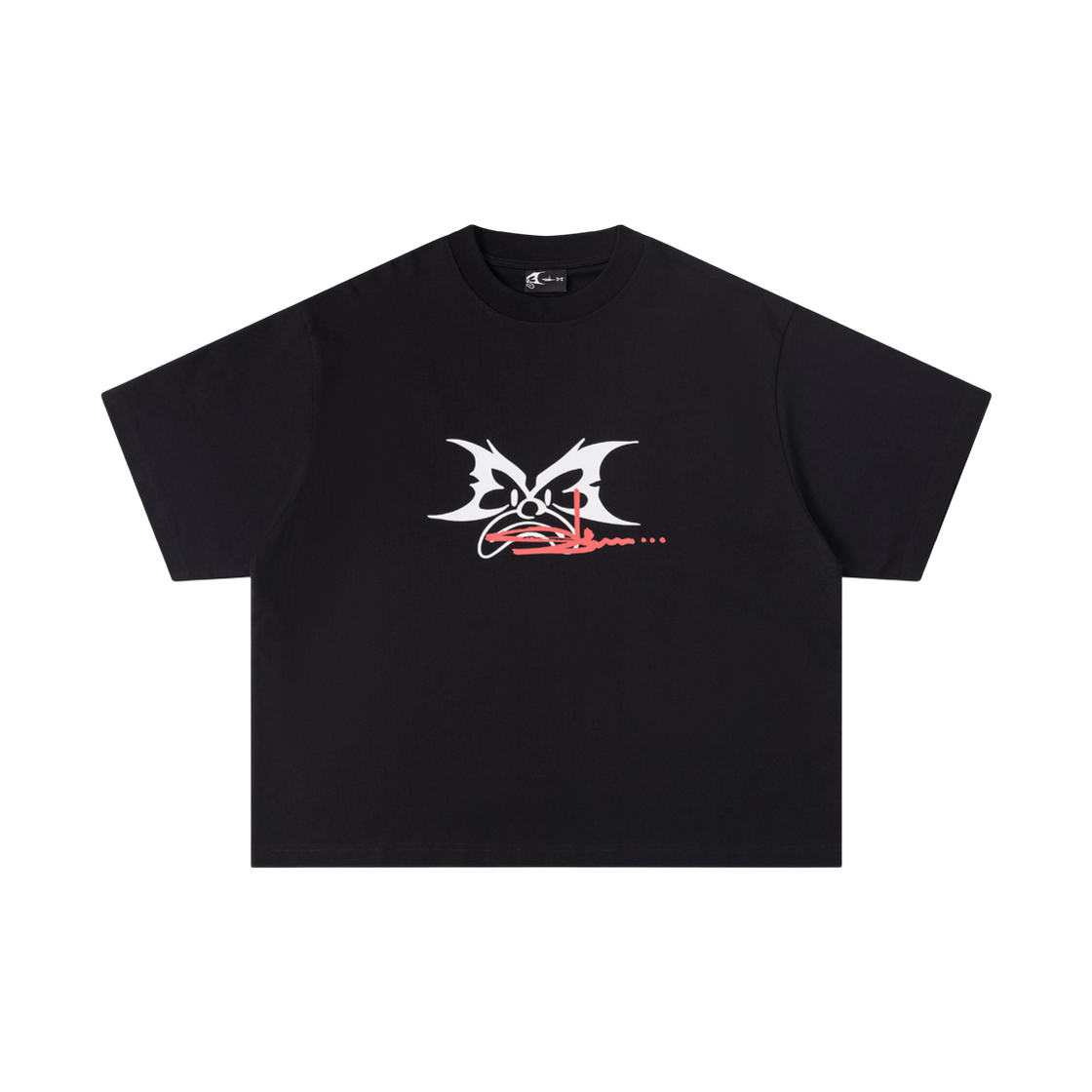 머트라 x 슬론 티셔츠 블랙(Mertra x Slawn T-Shirt Black) - 1