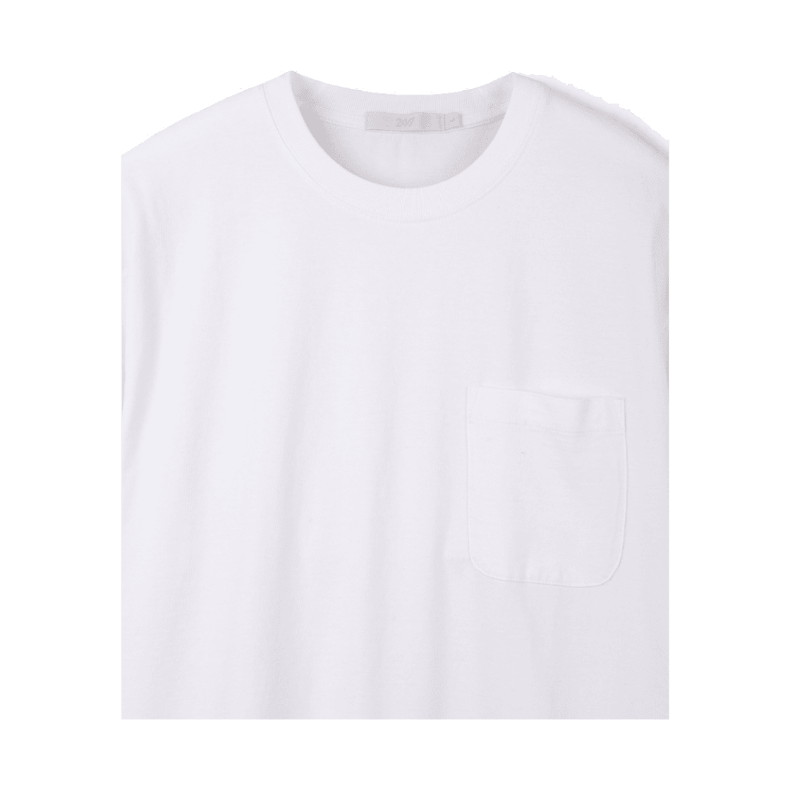 24/7 시리즈 다이드 워싱 빈티지 티셔츠 화이트(24/7 series Dyed Washing Vintage T-Shirts White) - 3