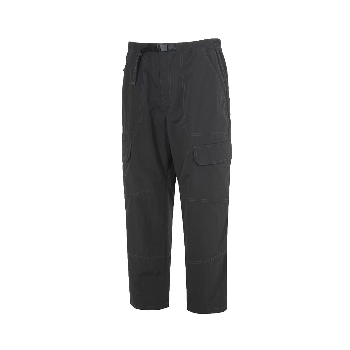 제로그램 마운트 플랩 카고 9부 팬츠 블랙(Zerogram Mount Flap Cargo Cropped Pants Black)