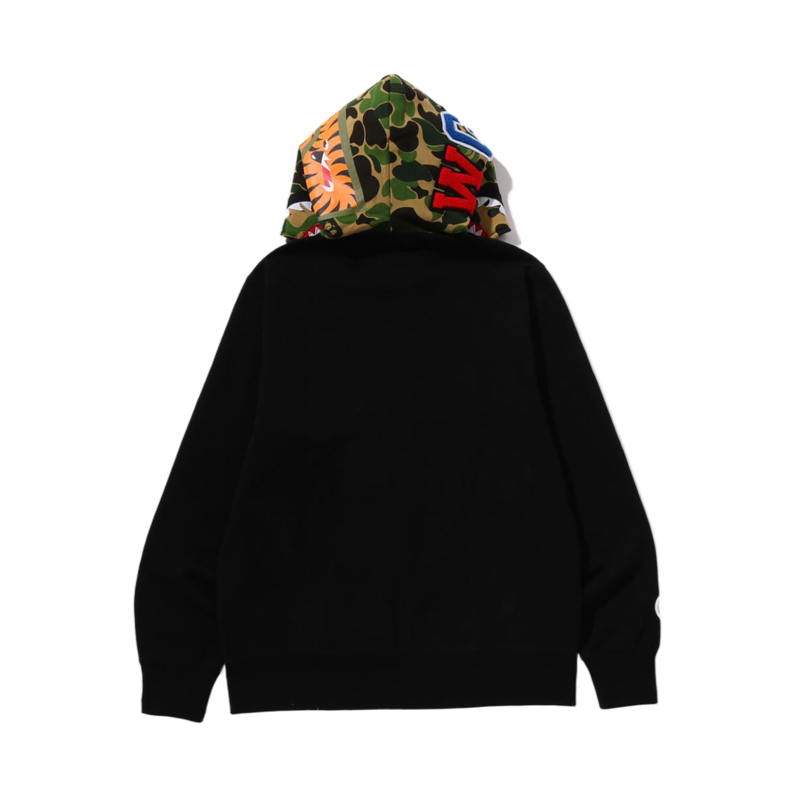 베이프 ABC 카모 샤크 풀 집 후드 블랙(BAPE ABC Camo Shark Full Zip Hoodie Black) - 3