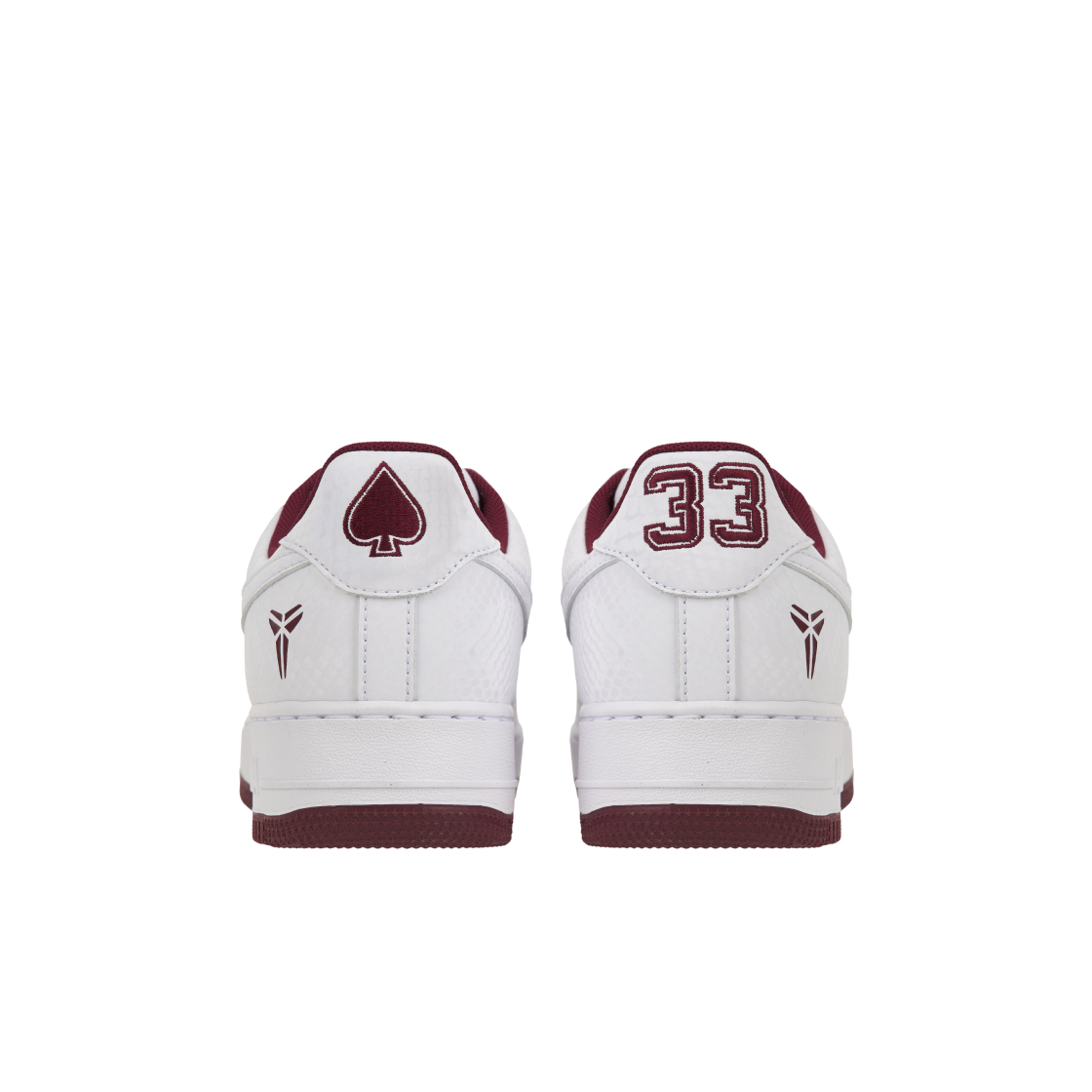 나이키 x 코비 브라이언트 에어포스 1 로우 화이트 팀 레드(Nike x Kobe Bryant Air Force 1 Low White Team Red) - 6