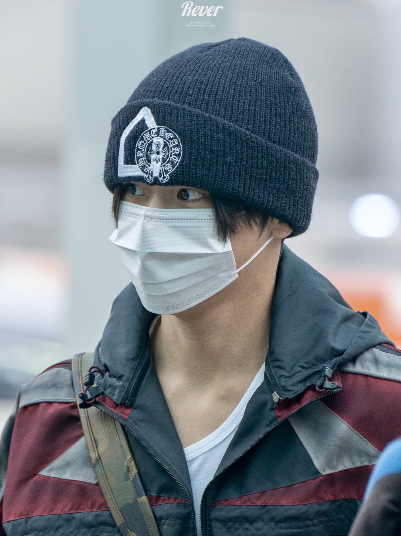 Chrome Hearts x DSM Beanie Black 착용 스타일 - 2