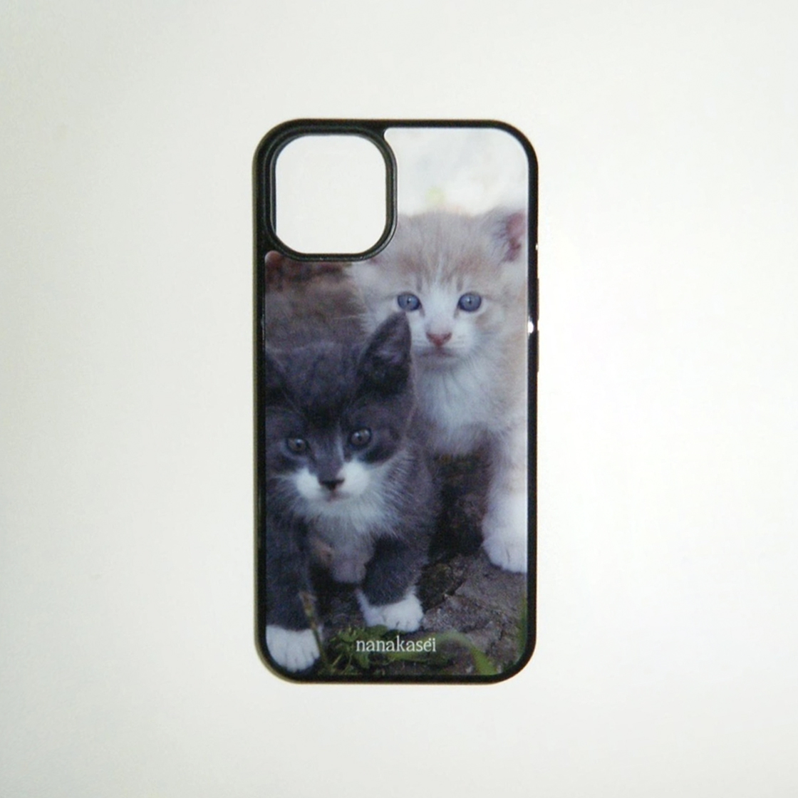 나나카세이 두 고양이 에폭시 범퍼 케이스(NANAKASEI two cats epoxy bumper case) - 2
