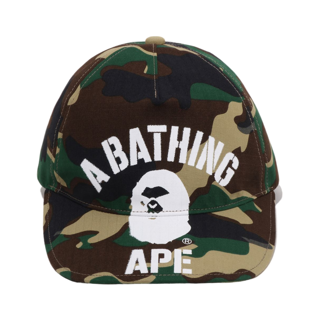 베이프 글리치 우드랜드 카모 캡 그린(BAPE Glitch Woodland Camo Cap Green) - 2