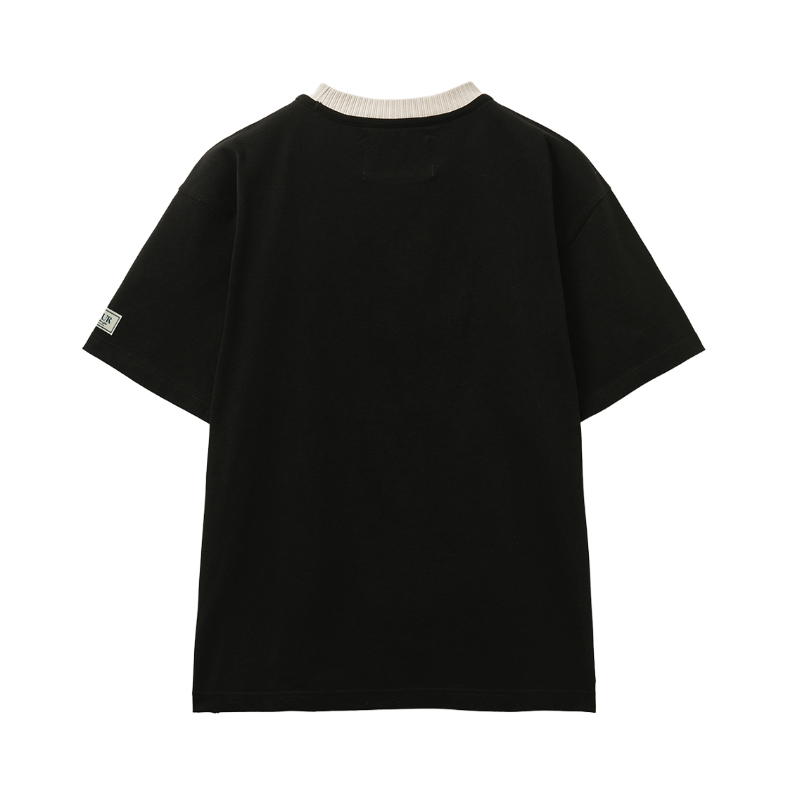 세터 로고 자수 보야지 반팔 티셔츠 아트 핑크(SATUR Logo Voyage T-Shirt Art Pink) - 2