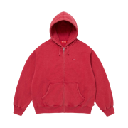 Supreme Small Box Zip Up Hooded Sweatshirt Dark Red - 26SS