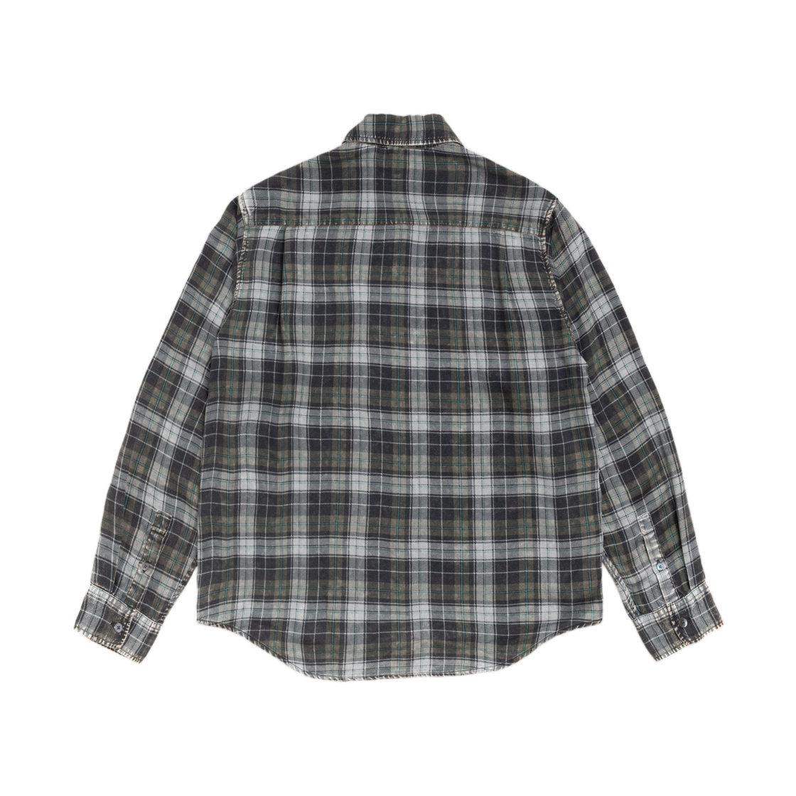 스투시 매튜 플레이드 셔츠 차콜(Stussy Matthew Plaid Shirt Charcoal) - 2
