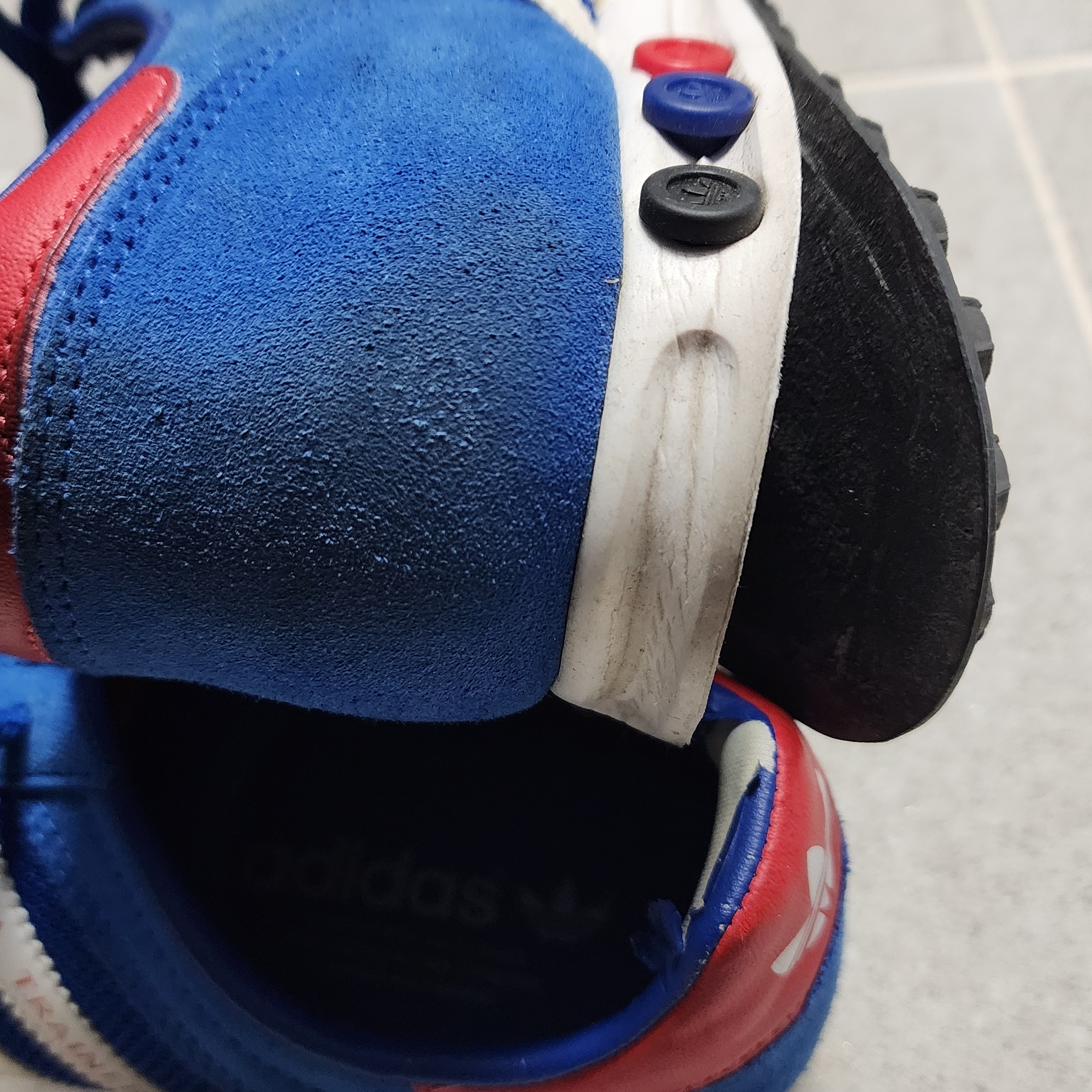 Adidas LA Trainer Royal Blue 착용 스타일 - 3