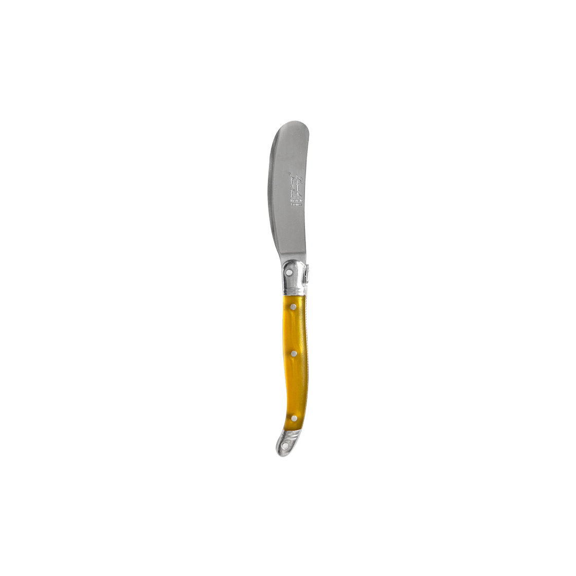 00406 JEAN NERON LAGUIOLE Butter knife yellow