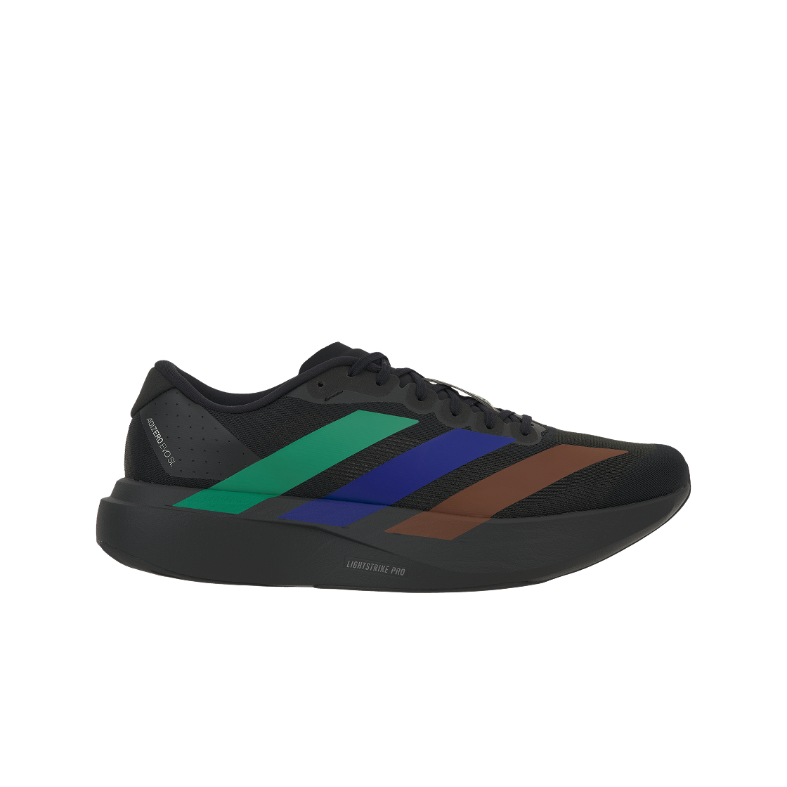 아디다스 x 퍼렐 윌리엄스 휴먼레이스 아디제로 아디오스 EVO SL 코어 블랙 세미 코트 그린(Adidas x Pharrell Williams Humanrace Adizero Adios EVO SL Core Black Semi Court Green)