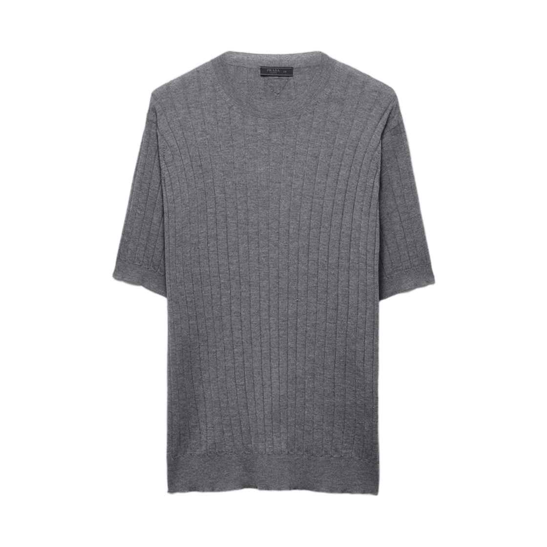 프라다 캐시미어 앤 실크 크루넥 스웨터 슬레이트 그레이(Prada Cashmere and Silk Crew-Neck Sweater Slate Gray) - 1