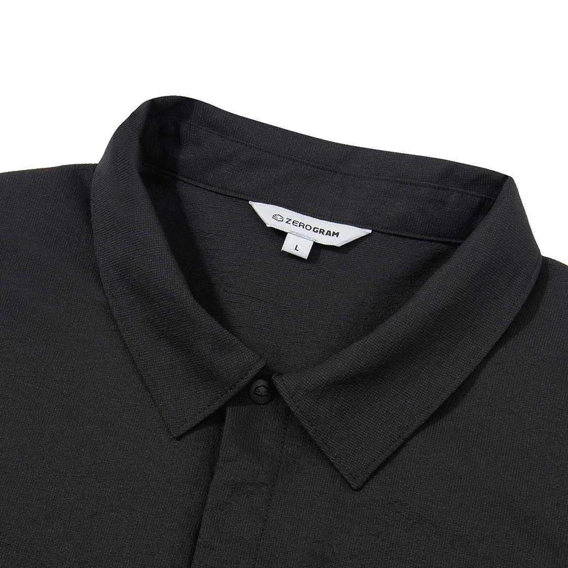 제로그램 에어프레쉬 폴로 반팔 티셔츠(Zerogram Airfresh Polo SS Black) - 3
