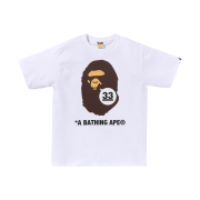 BAPE A Bathing Ape 33 Anniv. Ape Head T-Shirt White