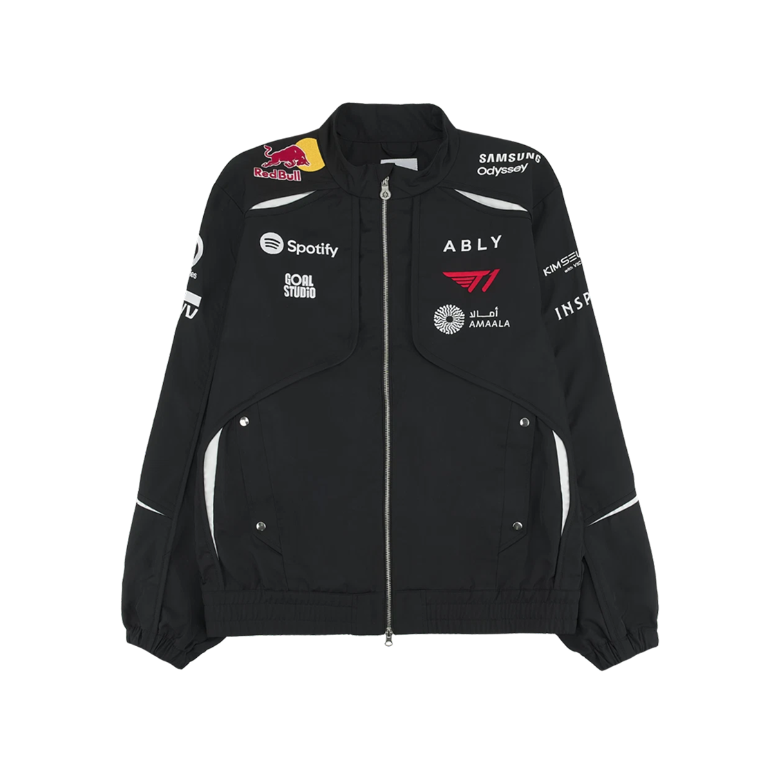T1 2026 LCK 유니폼 자켓 블랙 (논 마킹 버전)(T1 2026 LCK Uniform Jacket Black (Non Marking Ver.))