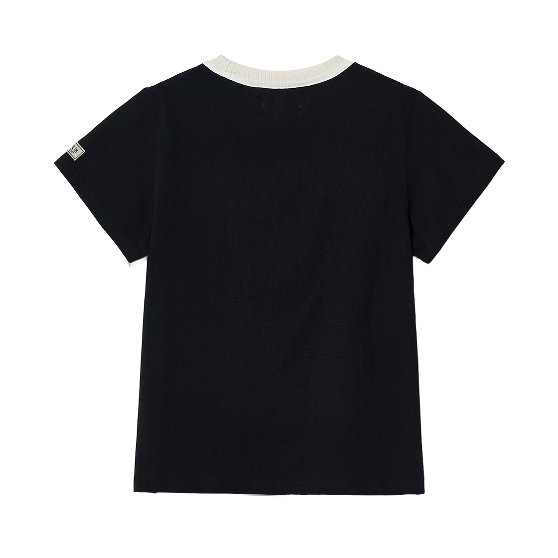 세터 우먼 세터 로고 자수 보야지 반팔 티셔츠 클래식 블랙(SATUR W Satur Logo Voyage T-Shirt Classic Black) - 2