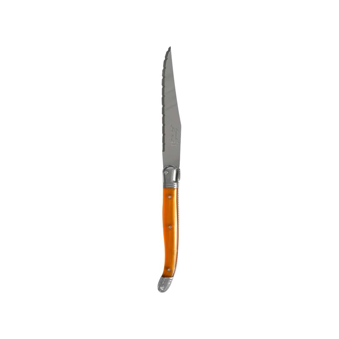 1471 JEAN NERON LAGUIOLE Dinner knife orange