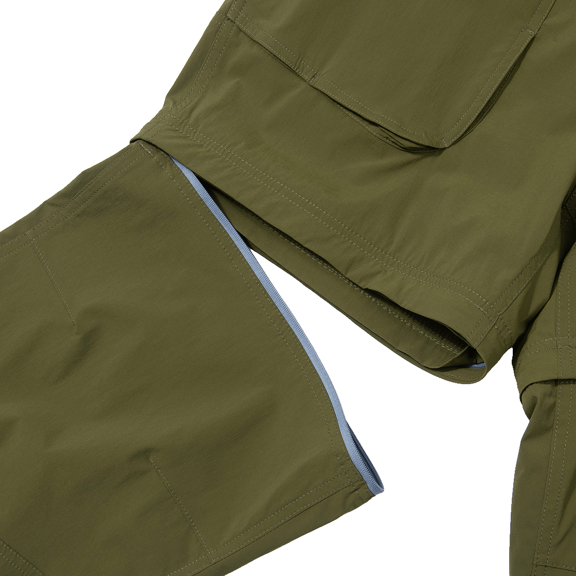 제로그램 비올라 디테쳐블 팬츠(Zerogram Viola Detach Pants Dark Khaki) - 3