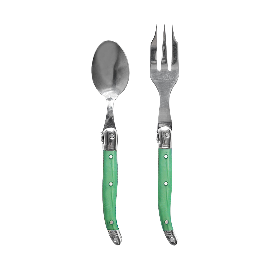 set297 JEAN NERON LAGUIOLE Tea cutlery gift set green