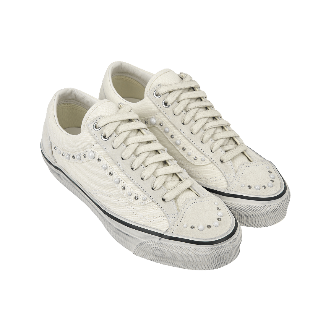 반스 LX 올드스쿨 36 펄라이즈드 마쉬멜로우(Vans LX Old Skool 36 Pearlized Marshmallow) - 4