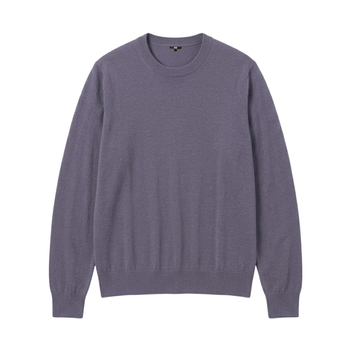 (W) 유니클로 100% 메리노 크루넥 점퍼 블루 - JP((W) Uniqlo 100% Merino Crewneck Jumper Blue - JP)